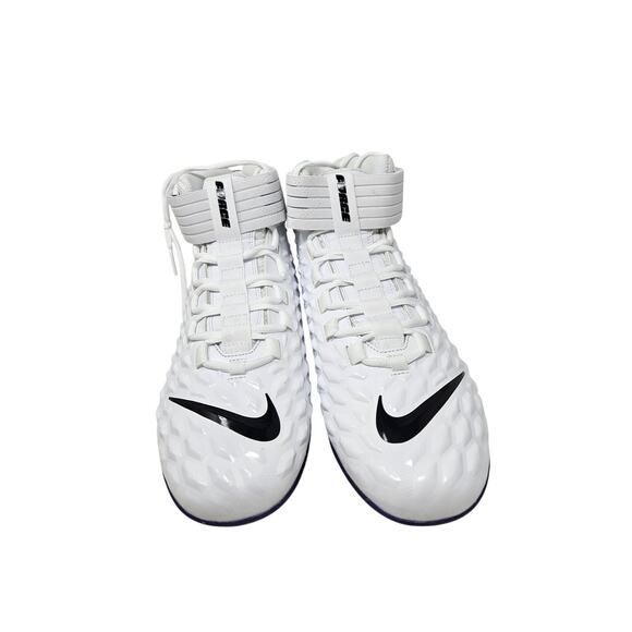 NEW no box or tags Nike 14 Force Savage 2 Cleats Football White Purple Sneaker main image 4